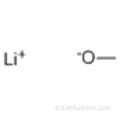 MÉTHOXYDE DE LITHIUM CAS 865-34-9